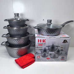 طقم جرانيت من H.K 12 قطعة