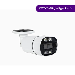 نظام كاميرا أمان VESTVISION 5 ميجابكسل، 4 قطع كاميرات أمان صوت H.265 5 ميجابكسل PoE مع اكتشاف ذكي لمركبة الأشخاص